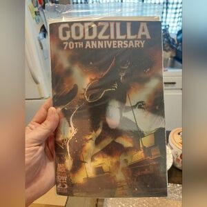 Godzilla 70th anniversary foil comic